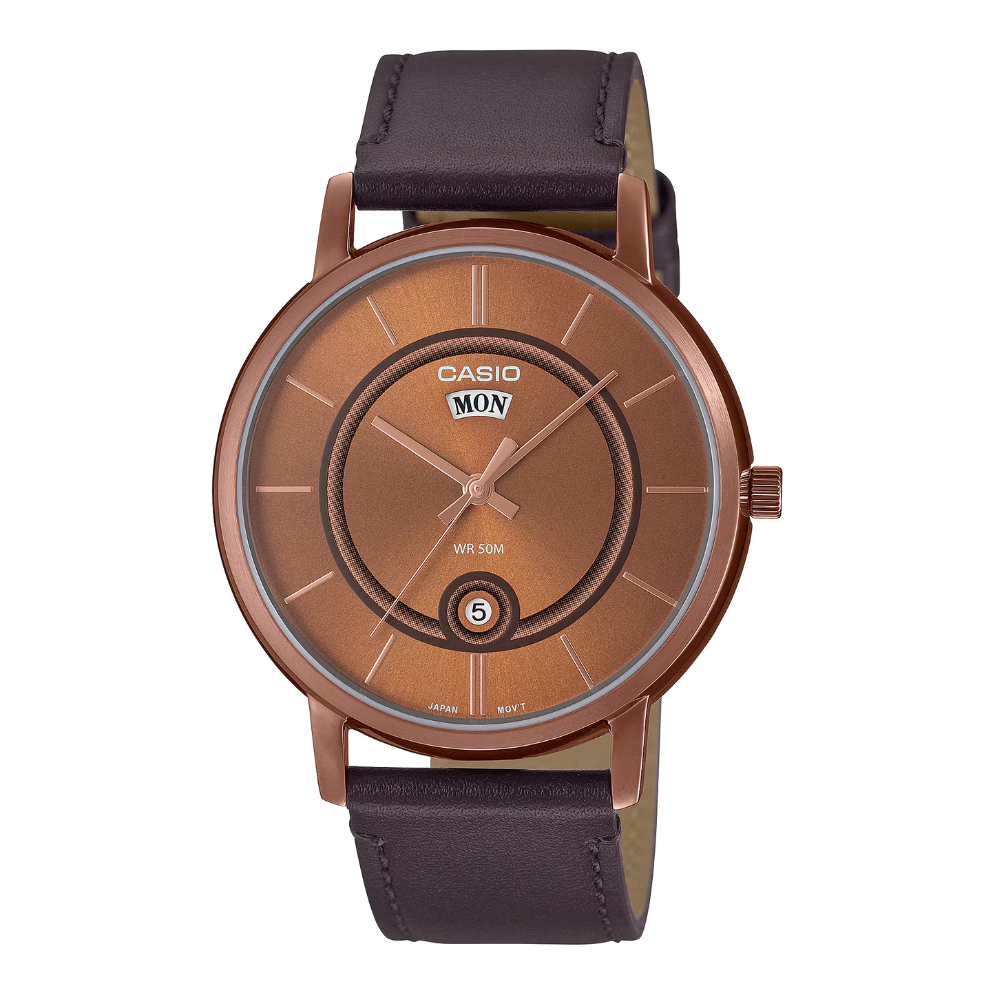 CASIO ANALOG MENS WATCH MTP-B120RL-5AVDF