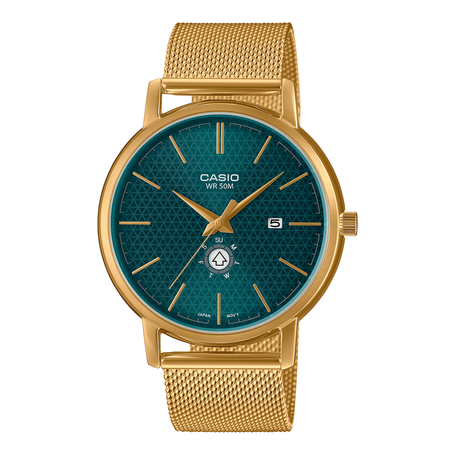 CASIO ANALOG MENS WATCH MTP-B125MG-3AVDF