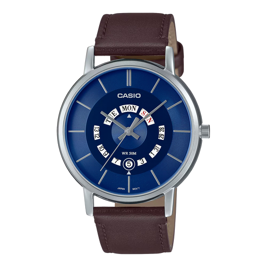 CASIO ANALOG MENS WATCH MTP-B135L-2AVDF