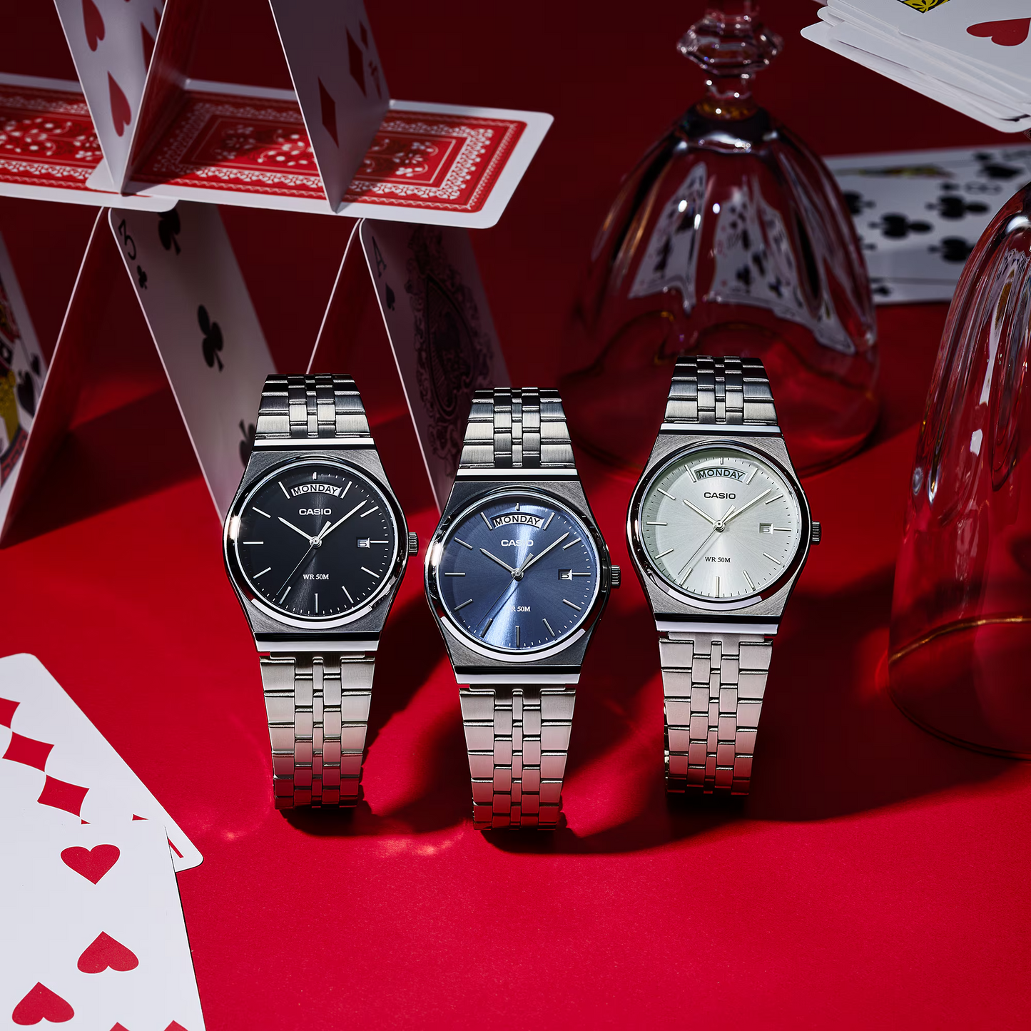 CASIO ANALOG STANDARD WATCH MTP-B146D-2AVDF