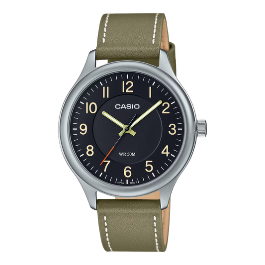CASIO ANALOG MENS WATCH MTP-B160L-1B2VDF