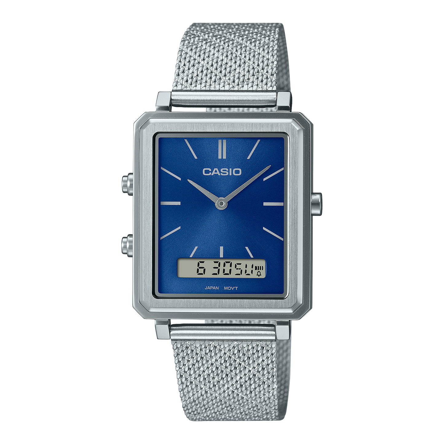 CASIO ANALOG-DIGITAL MENS WATCH MTP-B205M-2EDF