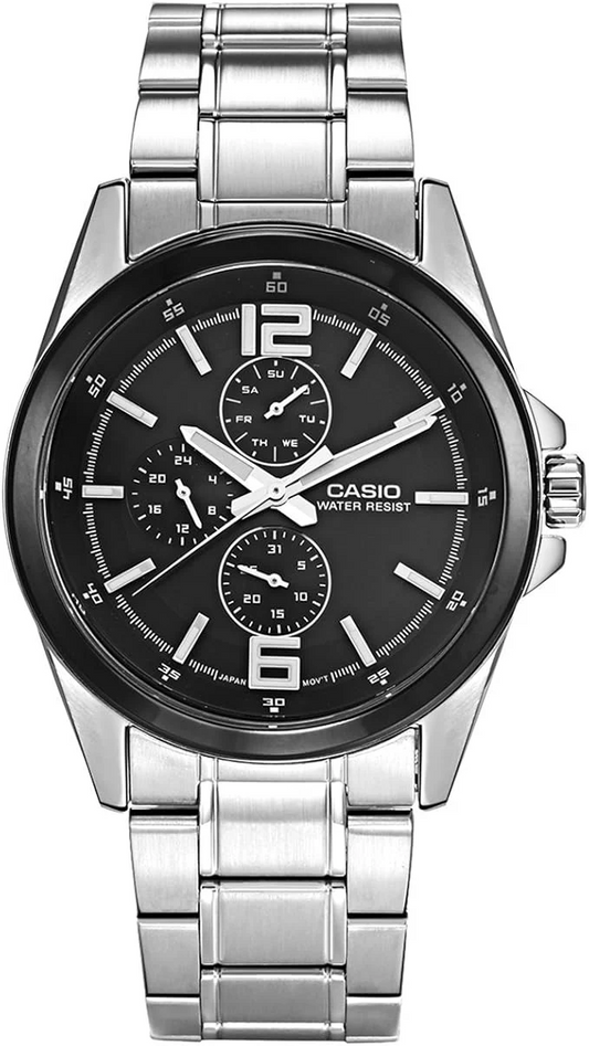 CASIO ANALOG MENS WATCH MTP-E306D-1ADF