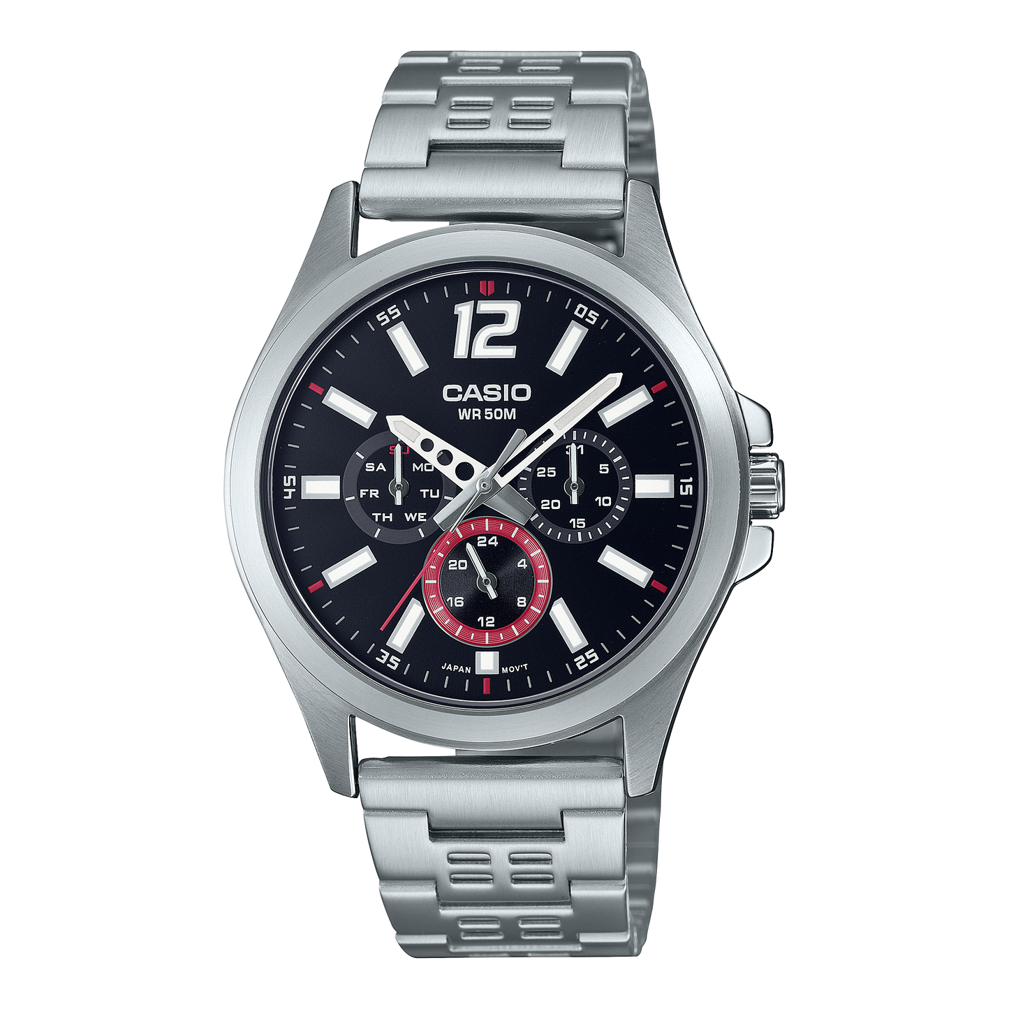 CASIO ANALOG MENS WATCH MTP-E350D-1BVDF