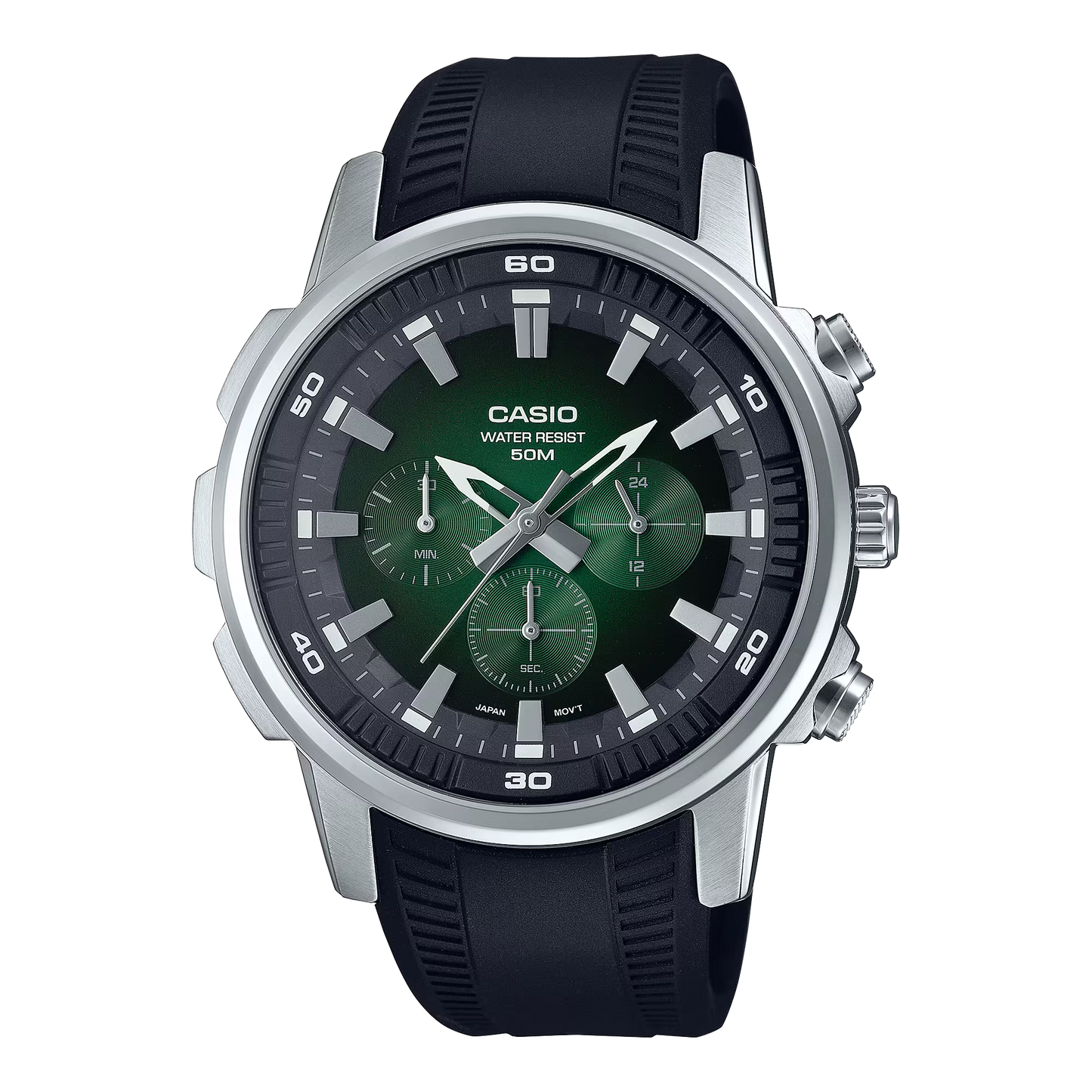 CASIO ANALOG MENS WATCH MTP-E505-3AVDF