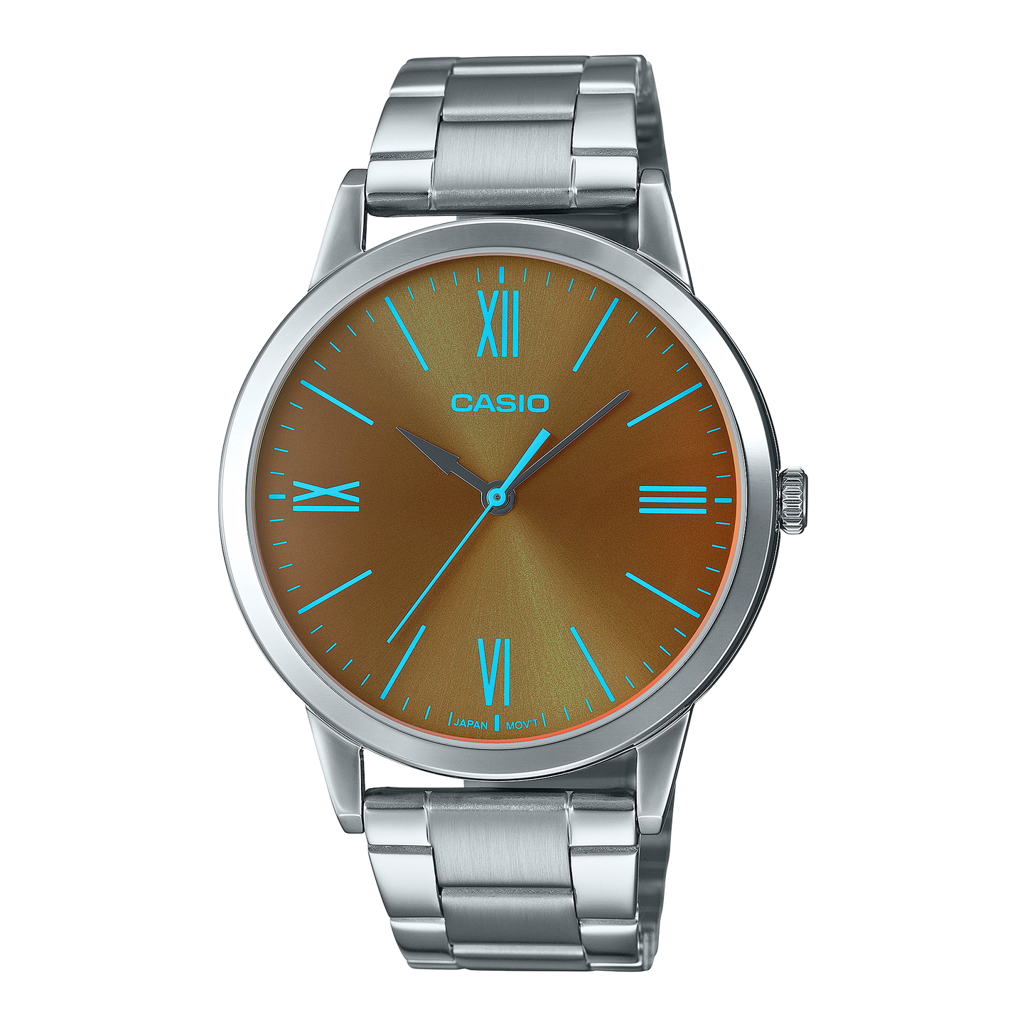 CASIO ANALOG MENS WATCH MTP-E600D-1BDF