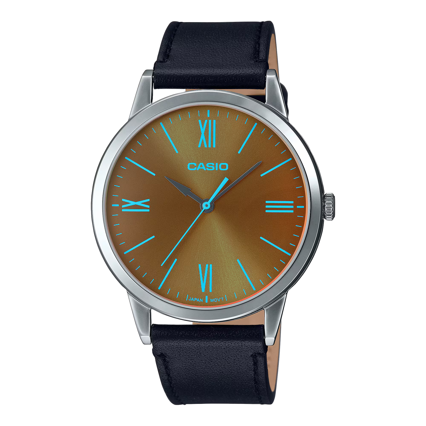 CASIO ANALOG MENS WATCH MTP-E600L-1BDF