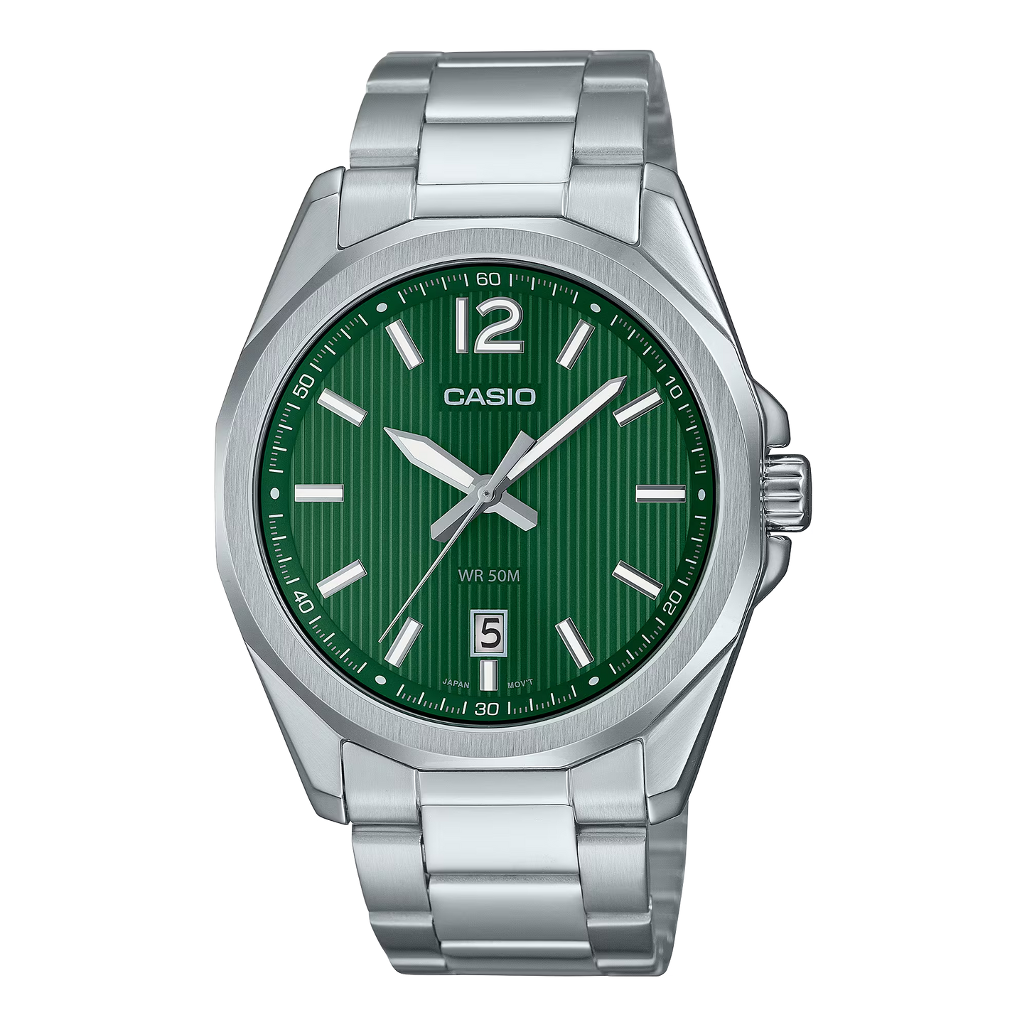 CASIO ANALOG MENS WATCH MTP-E725D-3AVDF