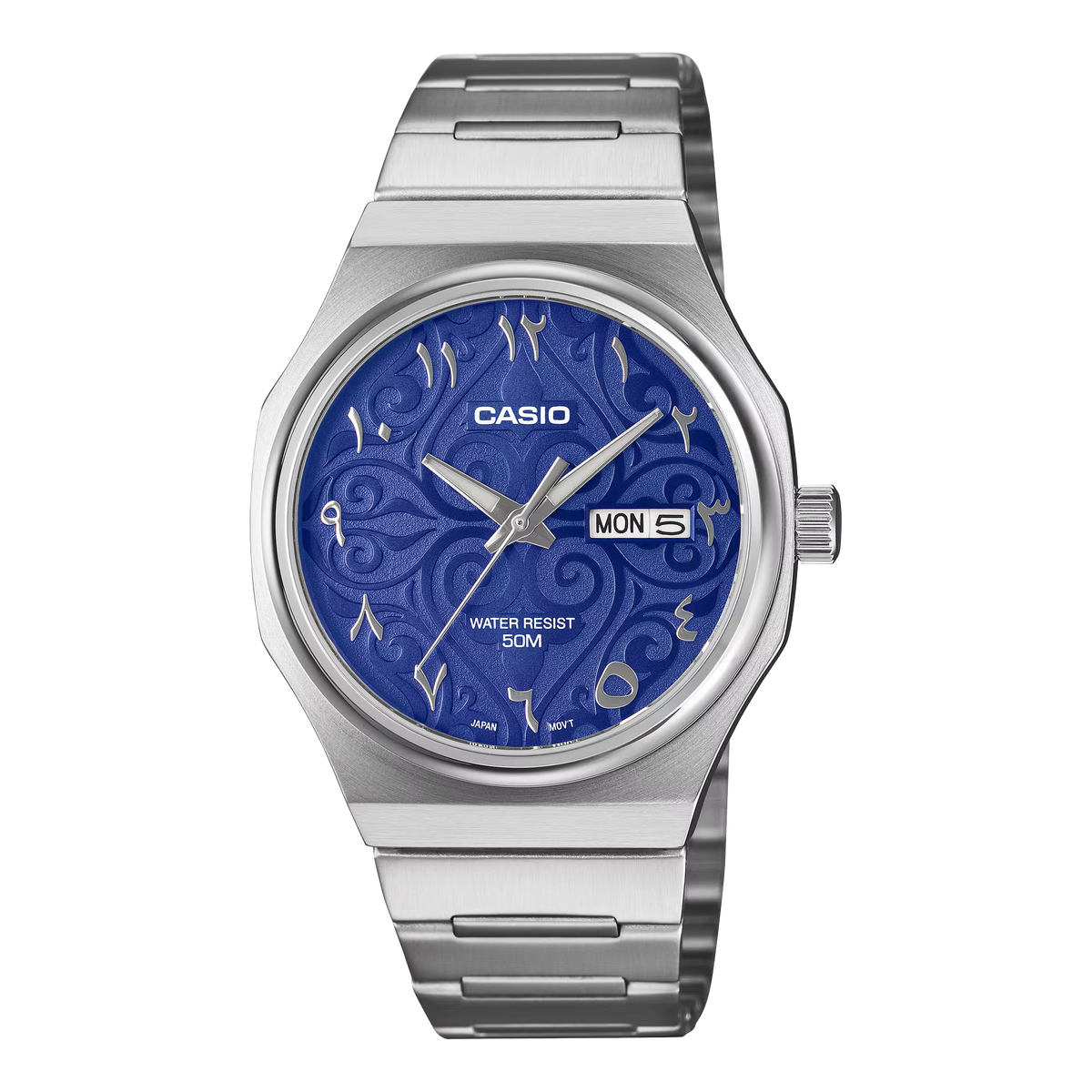 CASIO MTP-E735AR-2A2VDF Classic Men’s Watch with Arabesque Dial