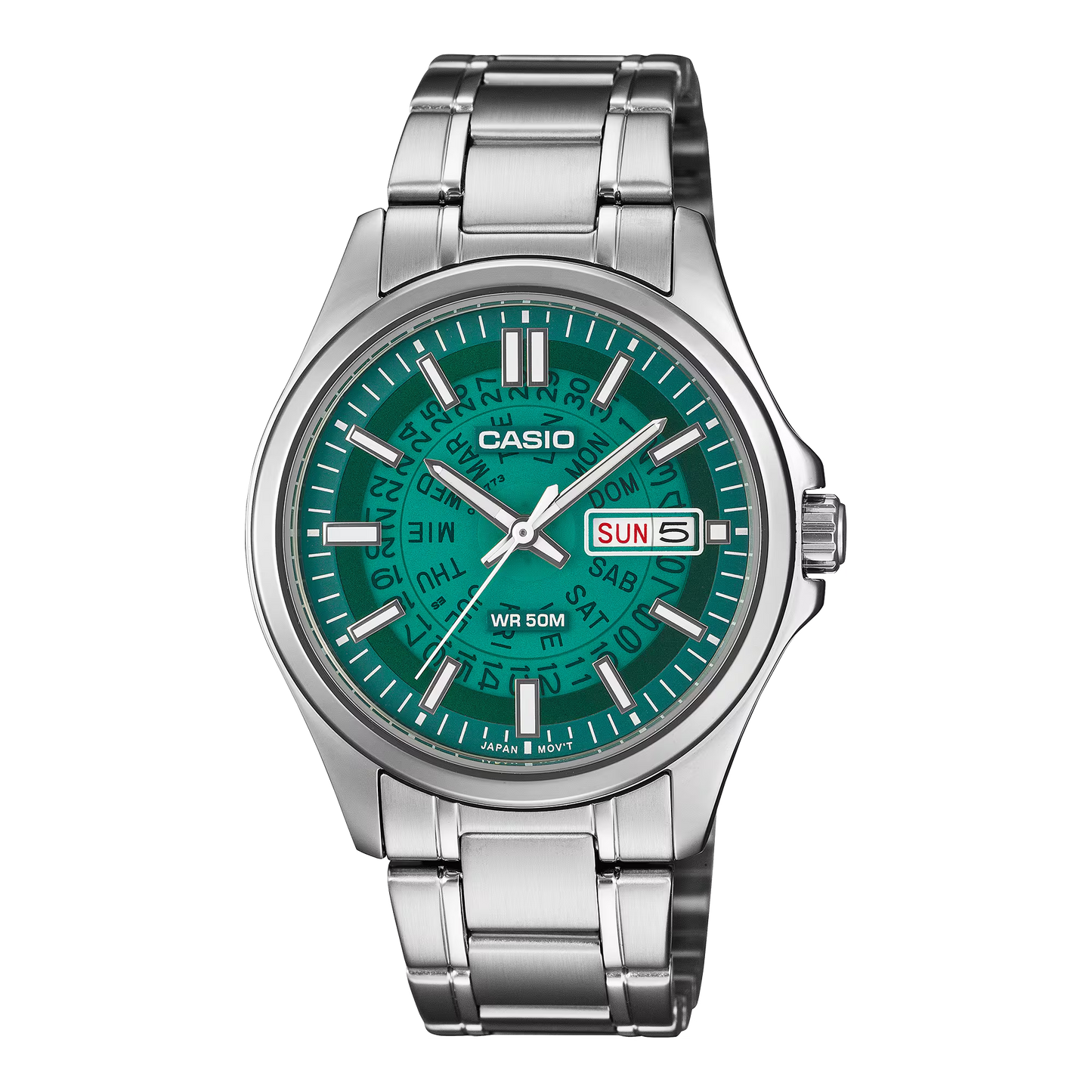 CASIO Men Watch MTP-E740-3AVDF