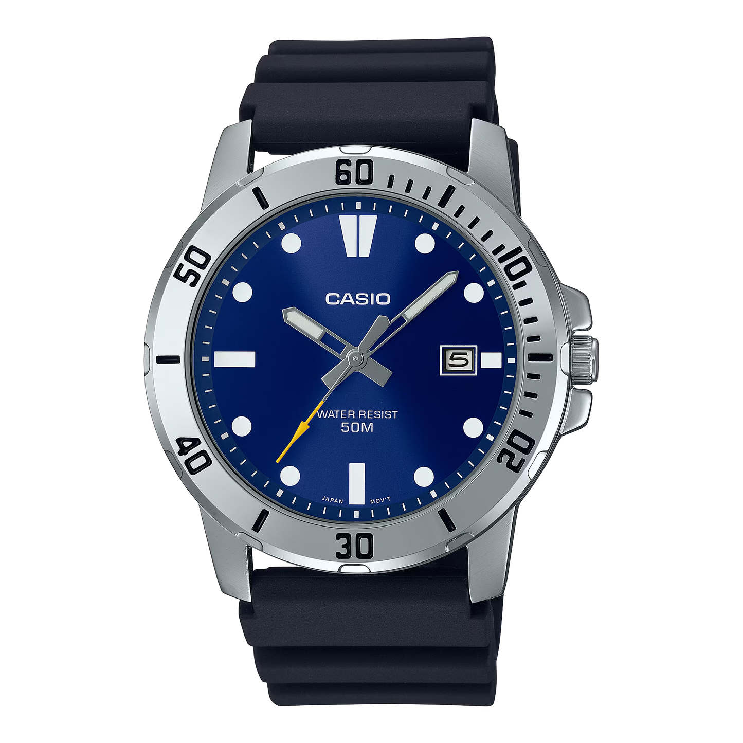 CASIO ANALOG MENS WATCH MTP-VD01-2EVUDF
