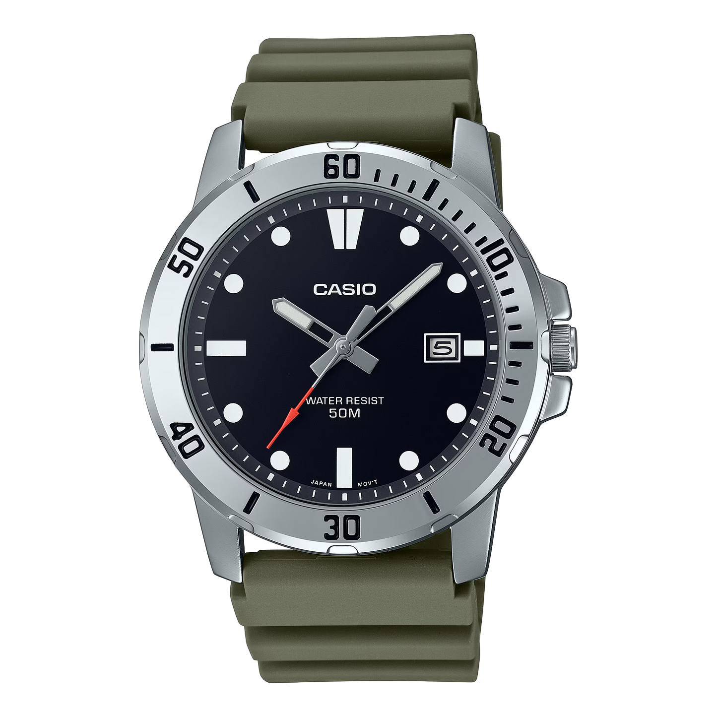 CASIO ANALOG MENS WATCH MTP-VD01-3EVUDF