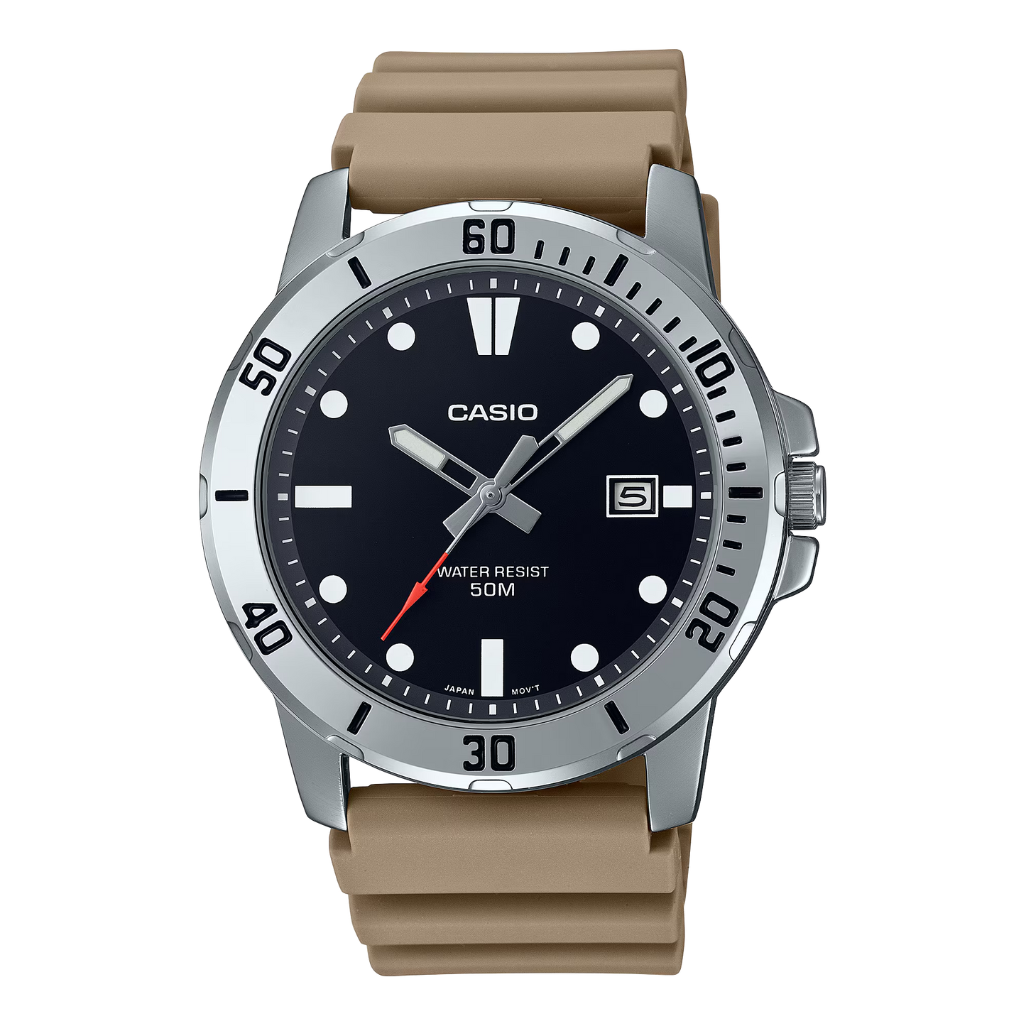 CASIO ANALOG MENS WATCH MTP-VD01-5EVUDF