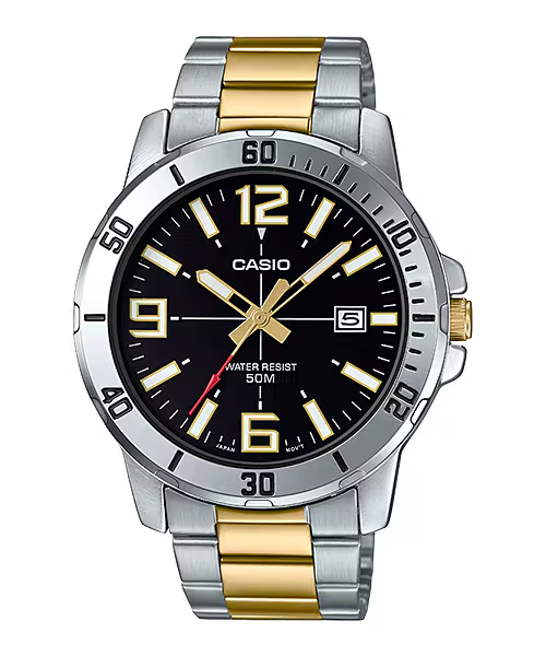 CASIO ANALOG MENS WATCH MTP-VD01SG-1BVUDF