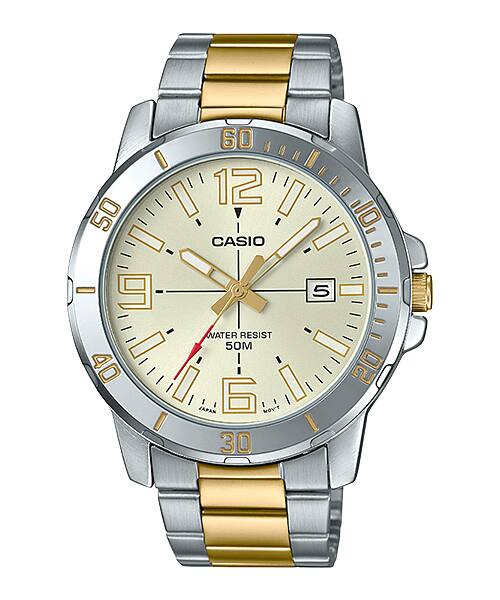 CASIO ANALOG MENS WATCH MTP-VD01SG-9BVUDF
