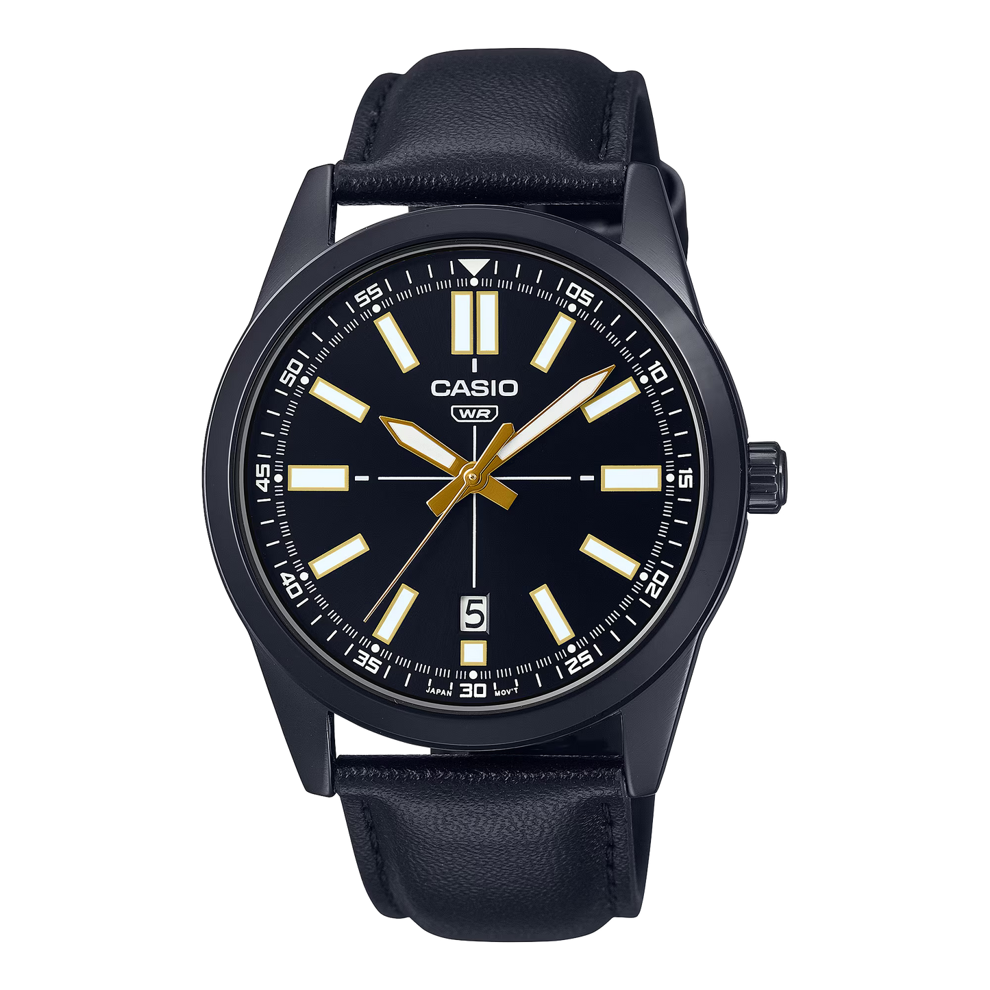 CASIO ANALOG MENS WATCH MTP-VD02BL-1EUDF