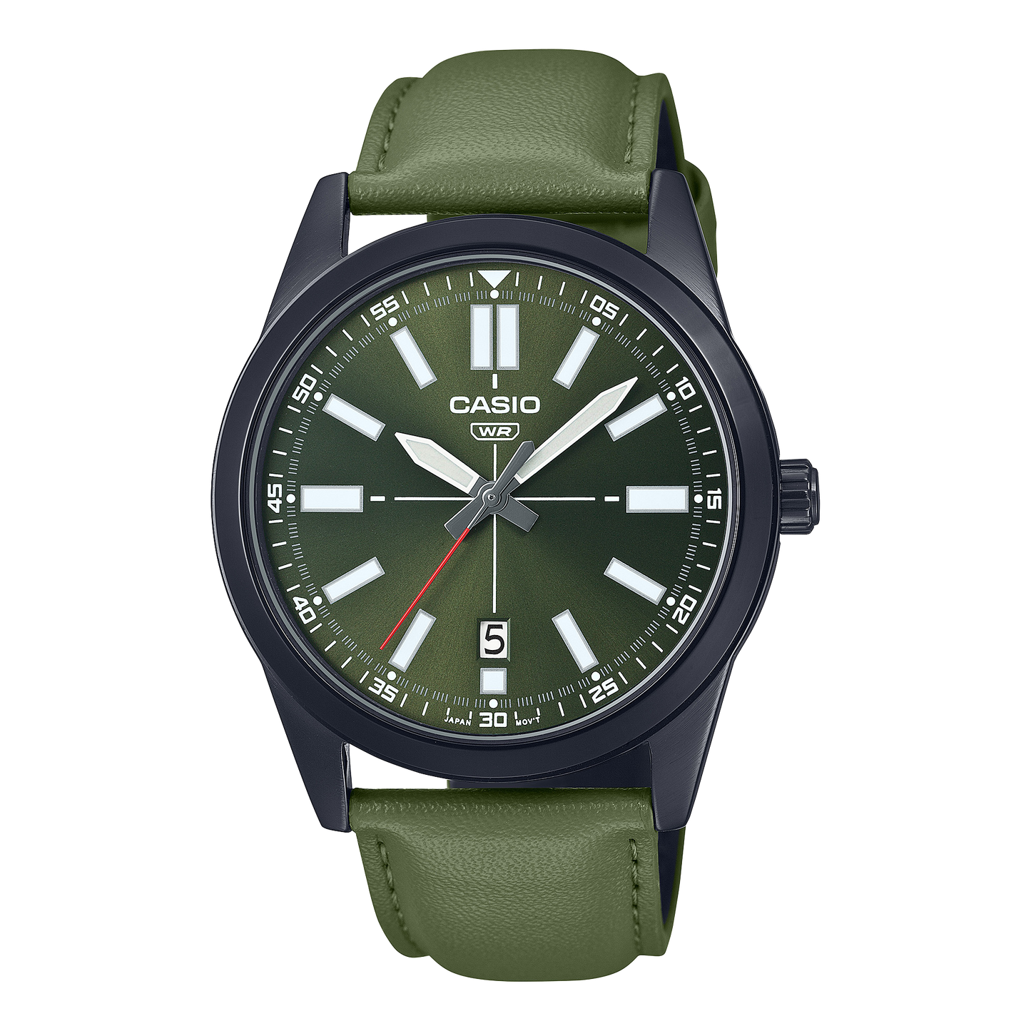 CASIO ANALOG MENS WATCH MTP-VD02BL-3EUDF
