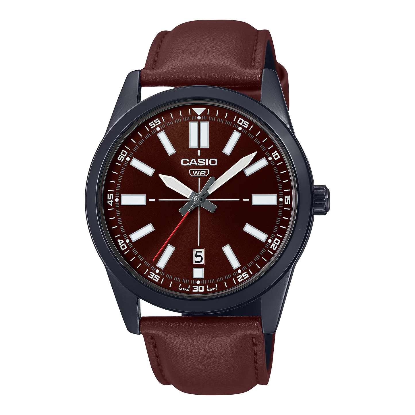 CASIO ANALOG MENS WATCH MTP-VD02BL-5EUDF