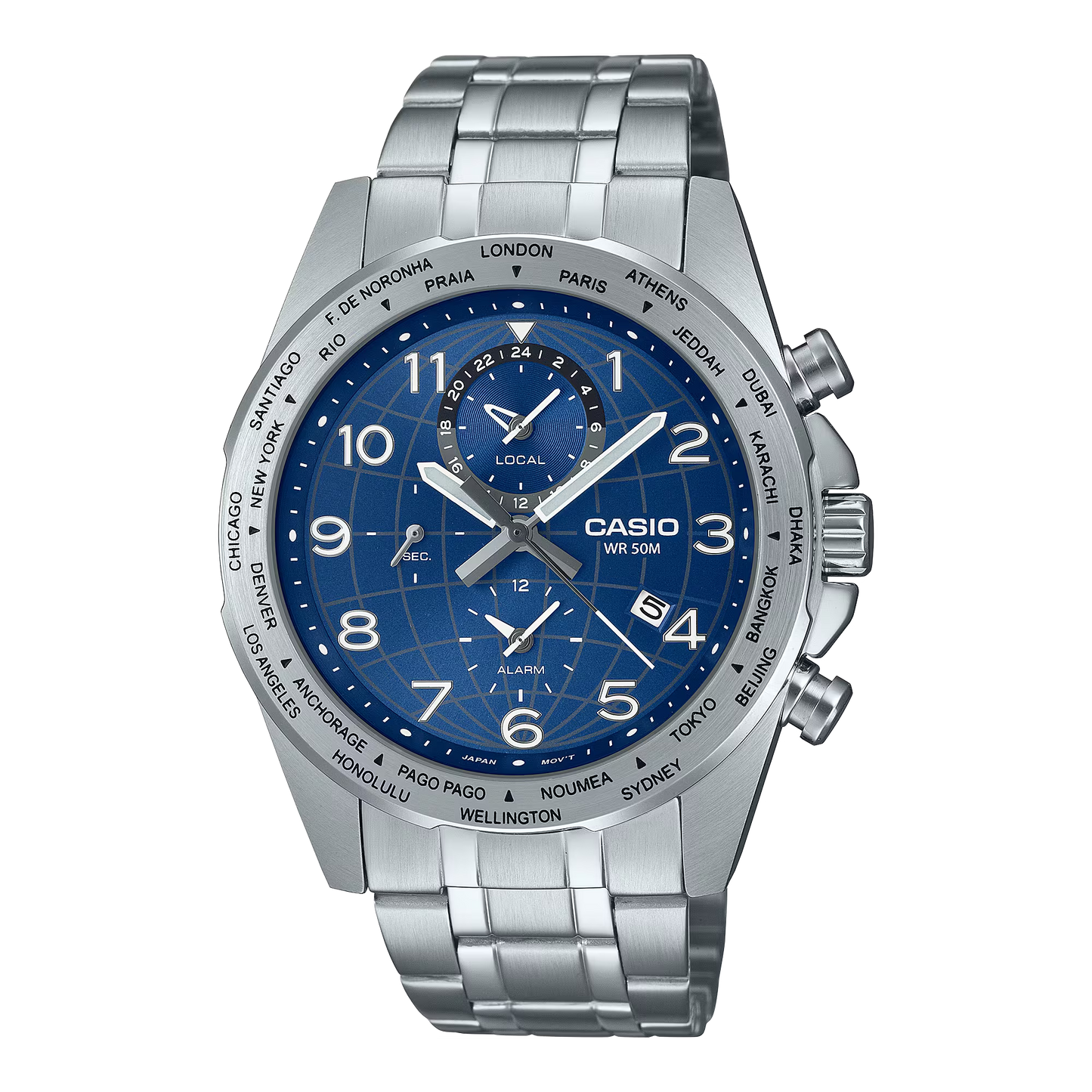 CASIO ANALOG MENS WATCH MTP-W500D-2AVDF