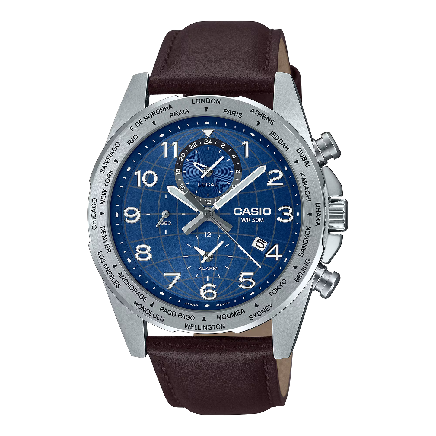 CASIO ANALOG MENS WATCH MTP-W500L-2AVDF