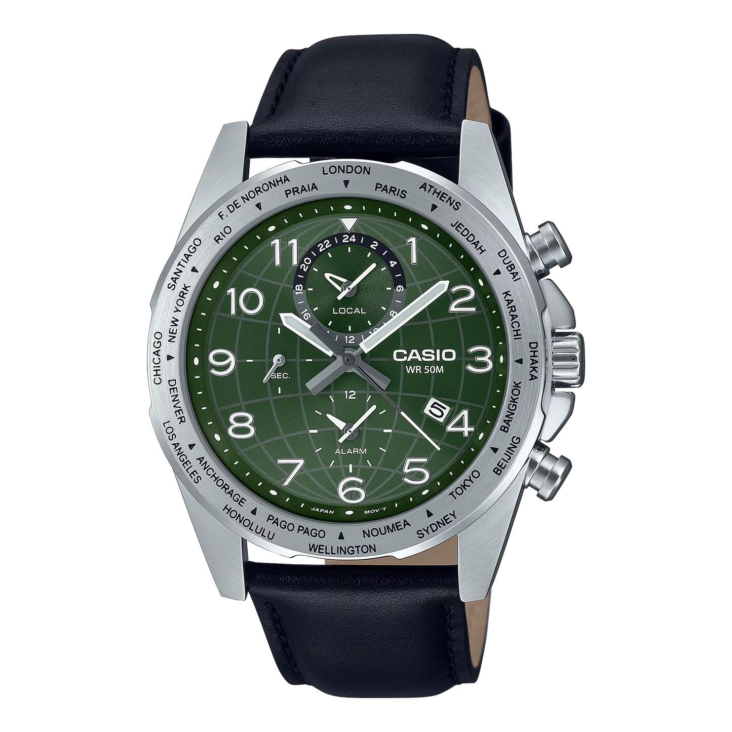 CASIO ANALOG MENS WATCH MTP-W500L-3AVDF