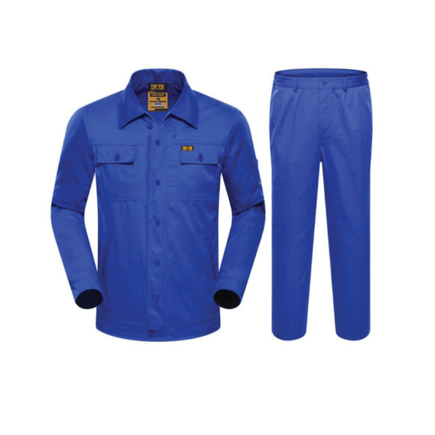 TFXPNSH190-PANT SHIRT 190GSM BLUE COLOR