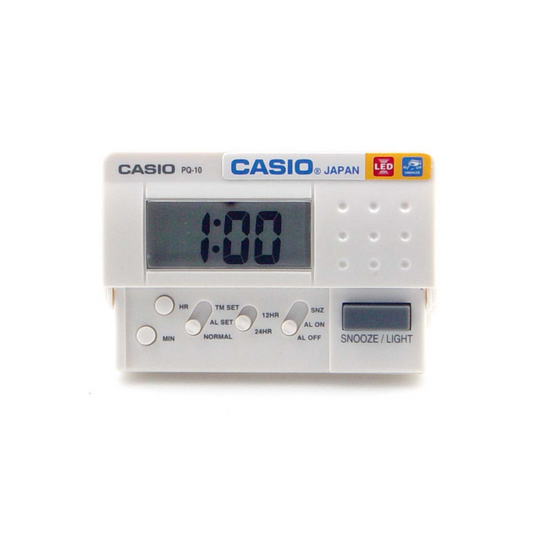Casio Digital Table Clock PQ-10-7R