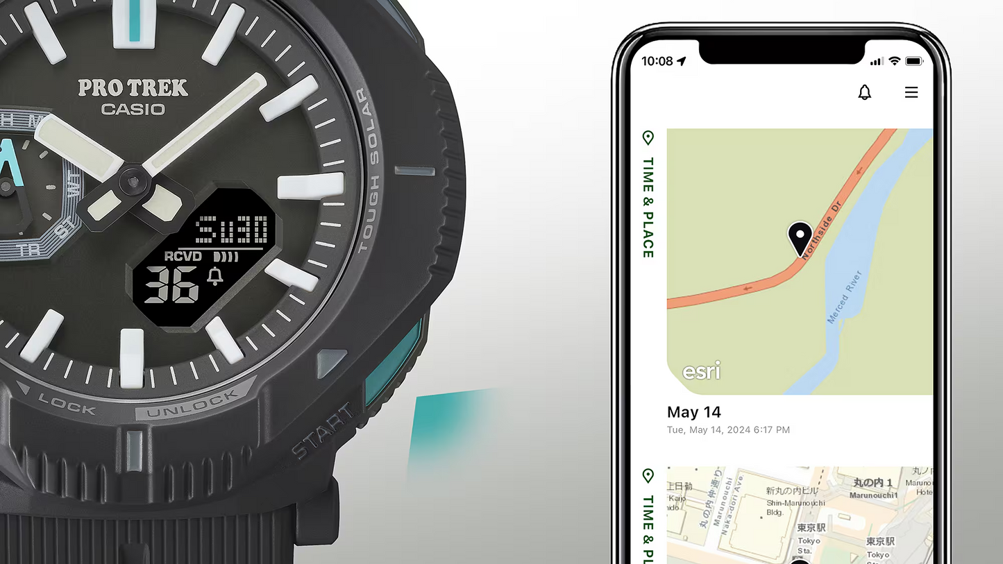 PRO TREK Sport Solar Powered Bluetooth Men Watch PRJ-B001-1DR