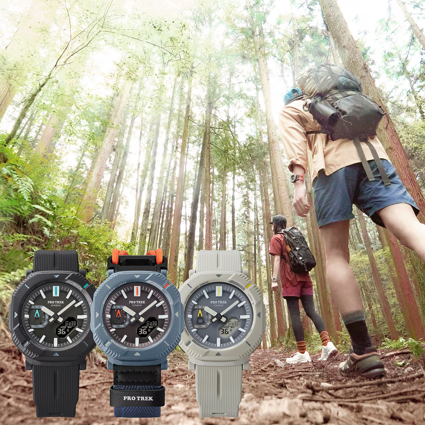 PRO TREK Sport Solar Powered Bluetooth Men Watch PRJ-B001-1DR