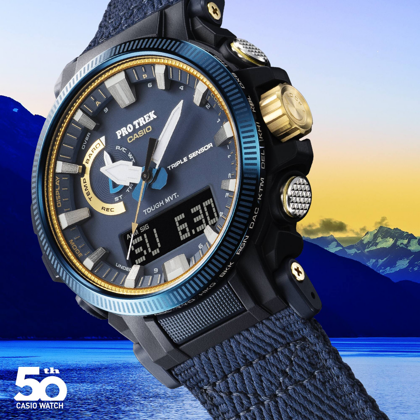 PROTREK MENS WATCH PRW-61SS-2DR