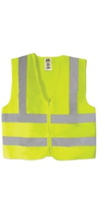 SV029-XXL SAFETY JACKET GREEN WITH 4 REFLECTOR TAPES - XXL