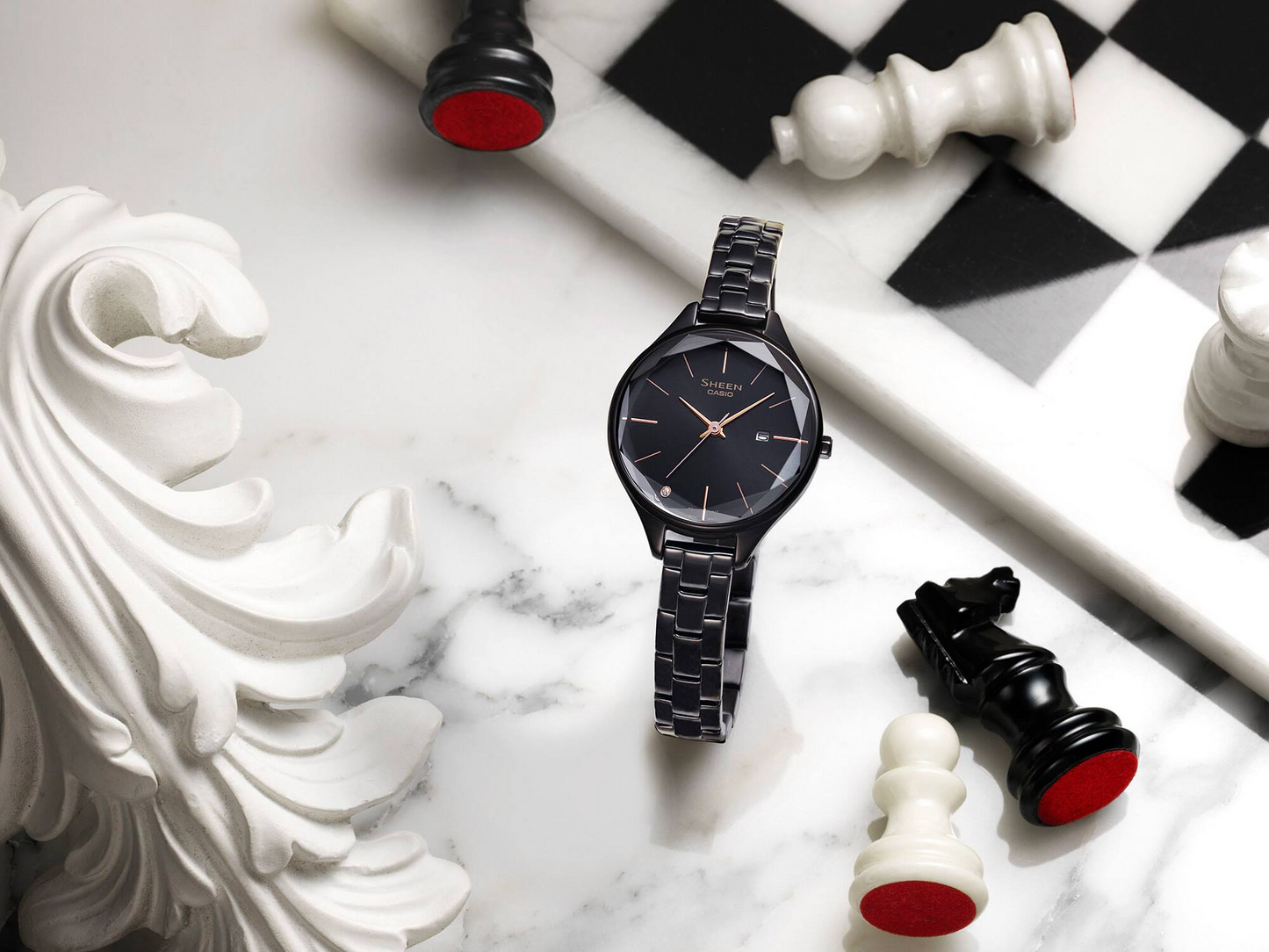 SHEEN WOMEN ANALOG WATCH SHE-4062BD-1AUDF