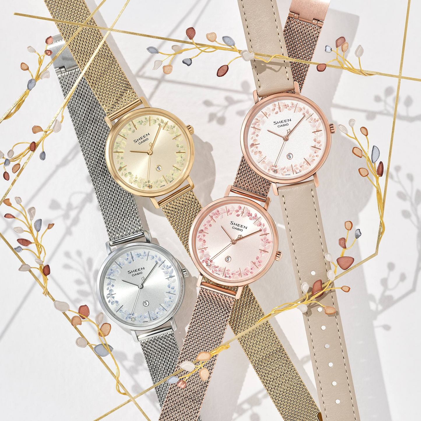 SHEEN Women Analog Watch SHE-4539FGM-9AUDF