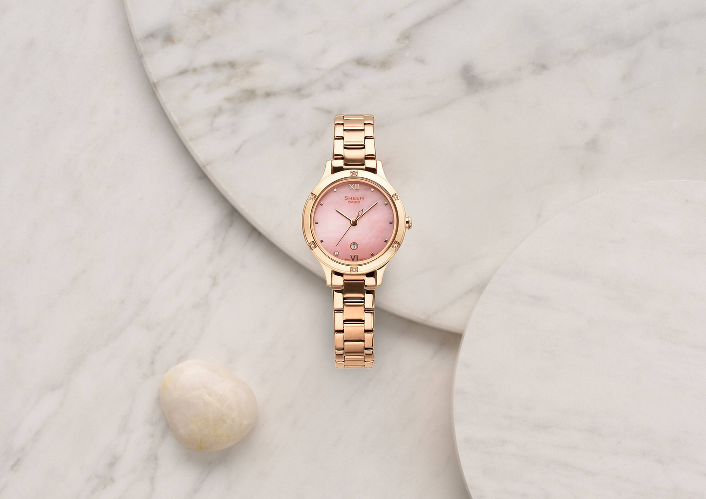 SHEEN WOMEN ANALOG SHE-4546PG-4AUDF