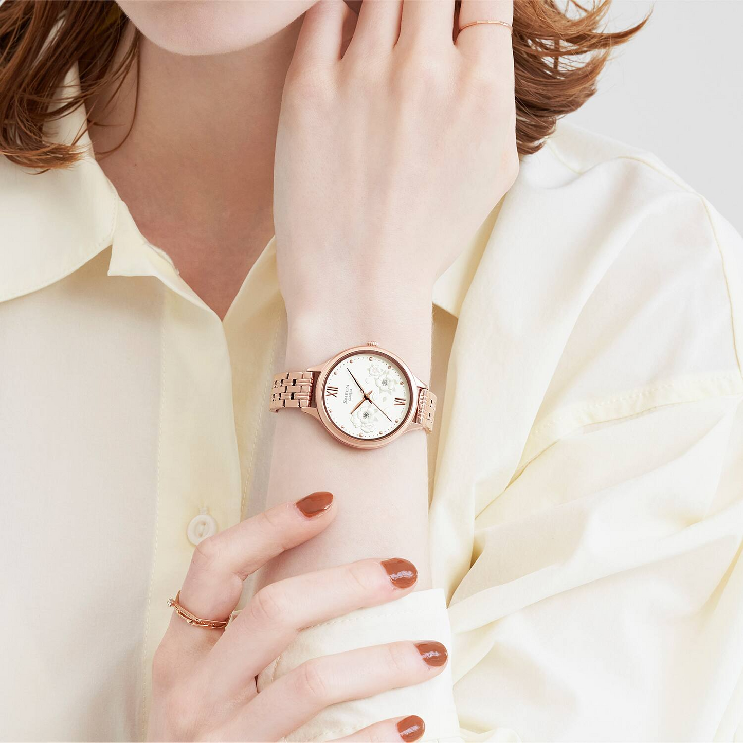 SHEEN Women Analog Watch SHE-4551PG-7AUDF