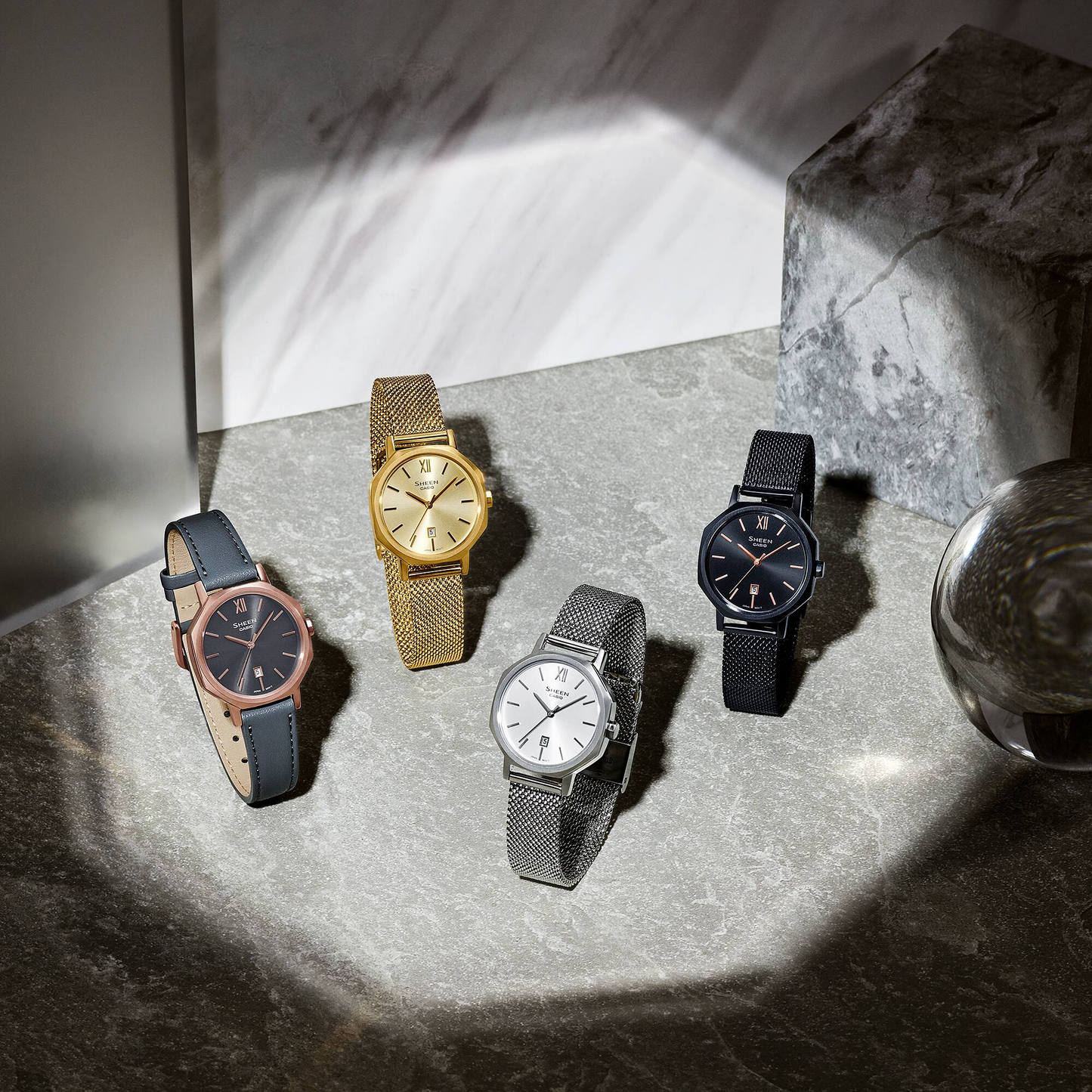 SHEEN WOMEN ANALOG WATCH SHE-4554BM-1AUDF