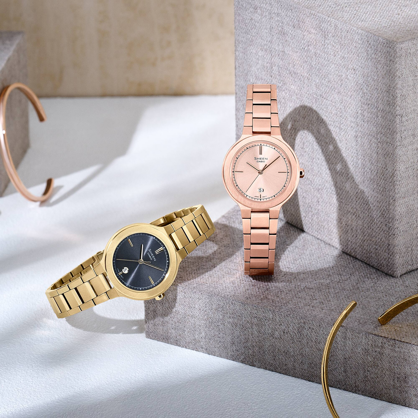 SHEEN Women Analog Watch SHE-4559PG-4AUDF