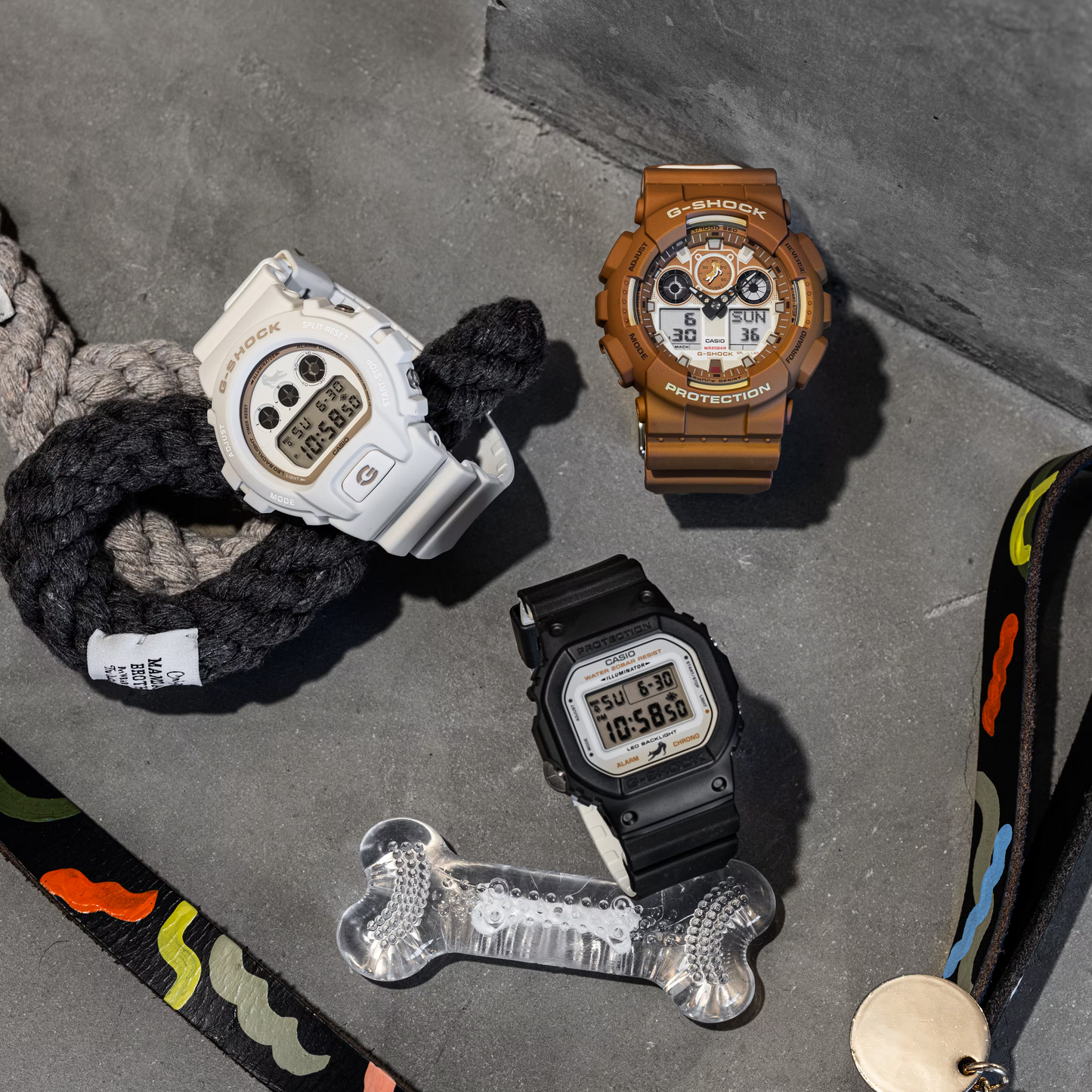 G-SHOCK ANALOG-DIGITAL MEN WATCH GA-100SHB-5ADR