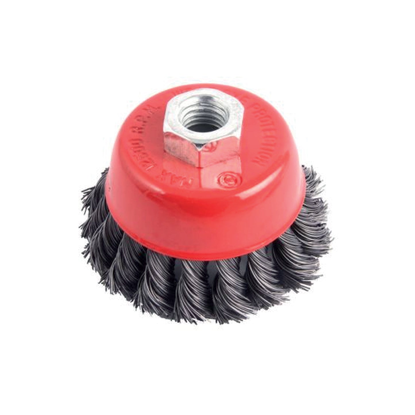 TWB24037500-TUFFIX 75MM KNOTTED WIRE CUP BRUSH