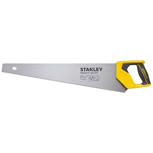 STANLEY 550MM - 8 TEETH/INCH BI-MATERIAL HAND SAW