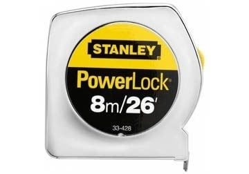 STANLEY POWER LOCK M.TAPE 8M/E x 25mm Metric- Imperial
