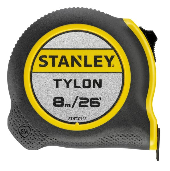 STANLEY TYLON TAPES M.TAPE 8m x 25mm Metric- Imperial
