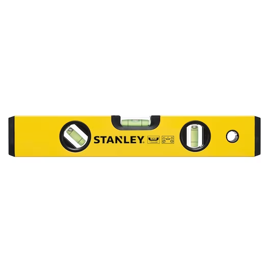 STANLEY 30CM 12'' STANDARD BOX BEAM LEVEL