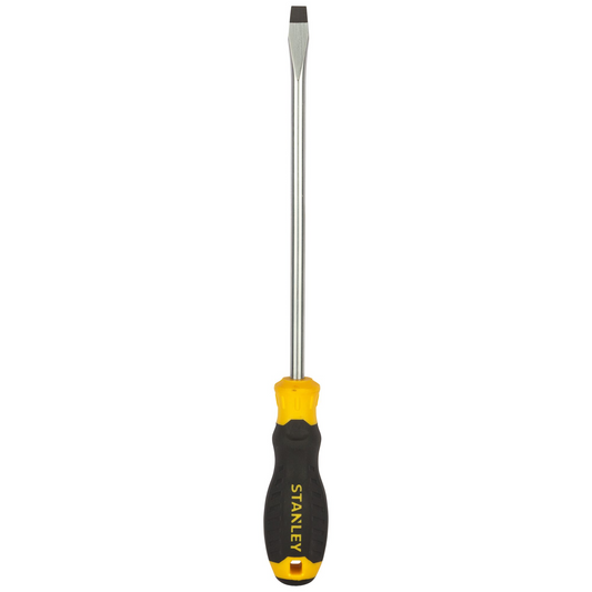 STANLEY SLOTTED SCREWDRIVERS MAGNETIC TIP 8MM X 200MM