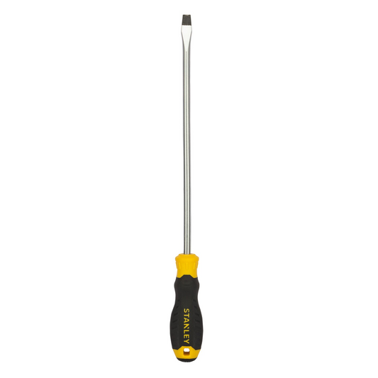 STANLEY SLOTTED SCREWDRIVERS MAGNETIC TIP 8MM X 250MM