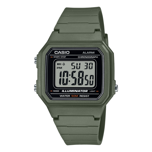 CASIO DIGITAL MEN WATCH W-217H-3AVDF