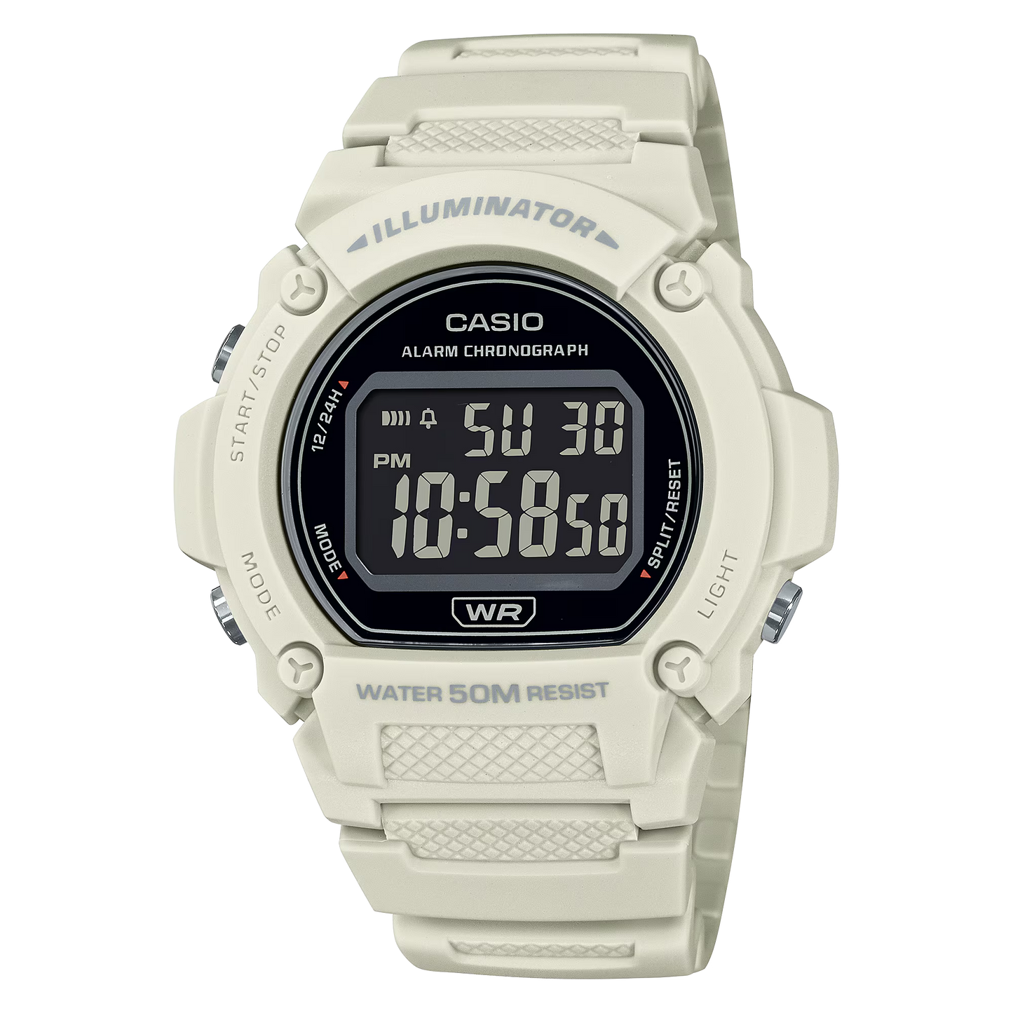 CASIO DIGITAL MENS WATCH W-219HC-8BVDF