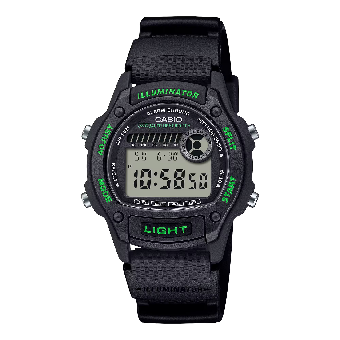 CASIO DIGITAL MEN WATCH W-220H-1A3VDF