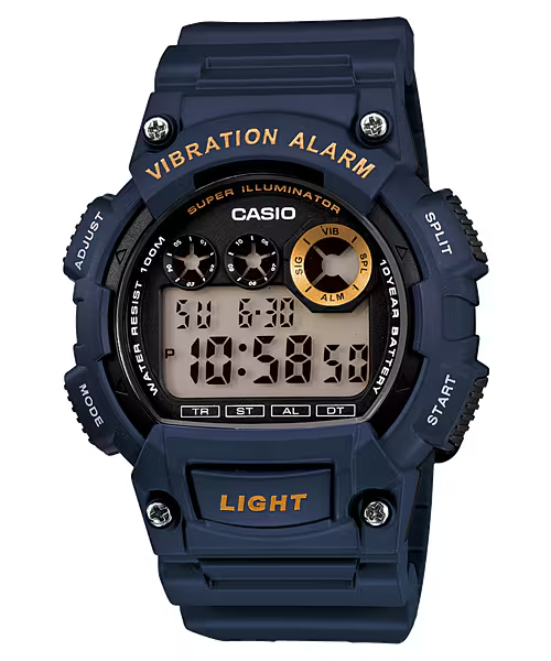 CASIO DIGITAL MENS WATCH W-735H-2AVDF