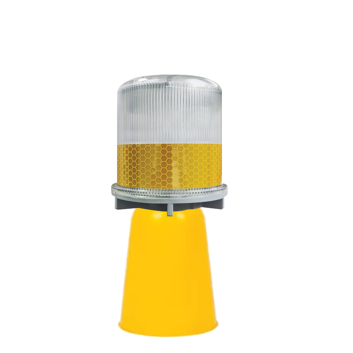 TFXWL1325-YELLOW LED SOLAR WARNING LIGHT